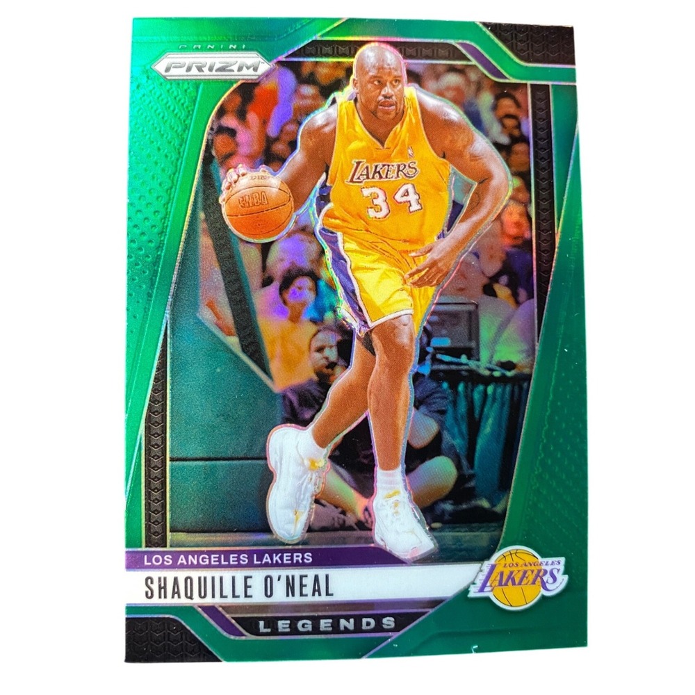 2024‎ Panini Prizm Green Shaquille Oneal Basketball LA Lakers Legends 290